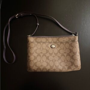 Coach Signature Canvas Crossbody Bag